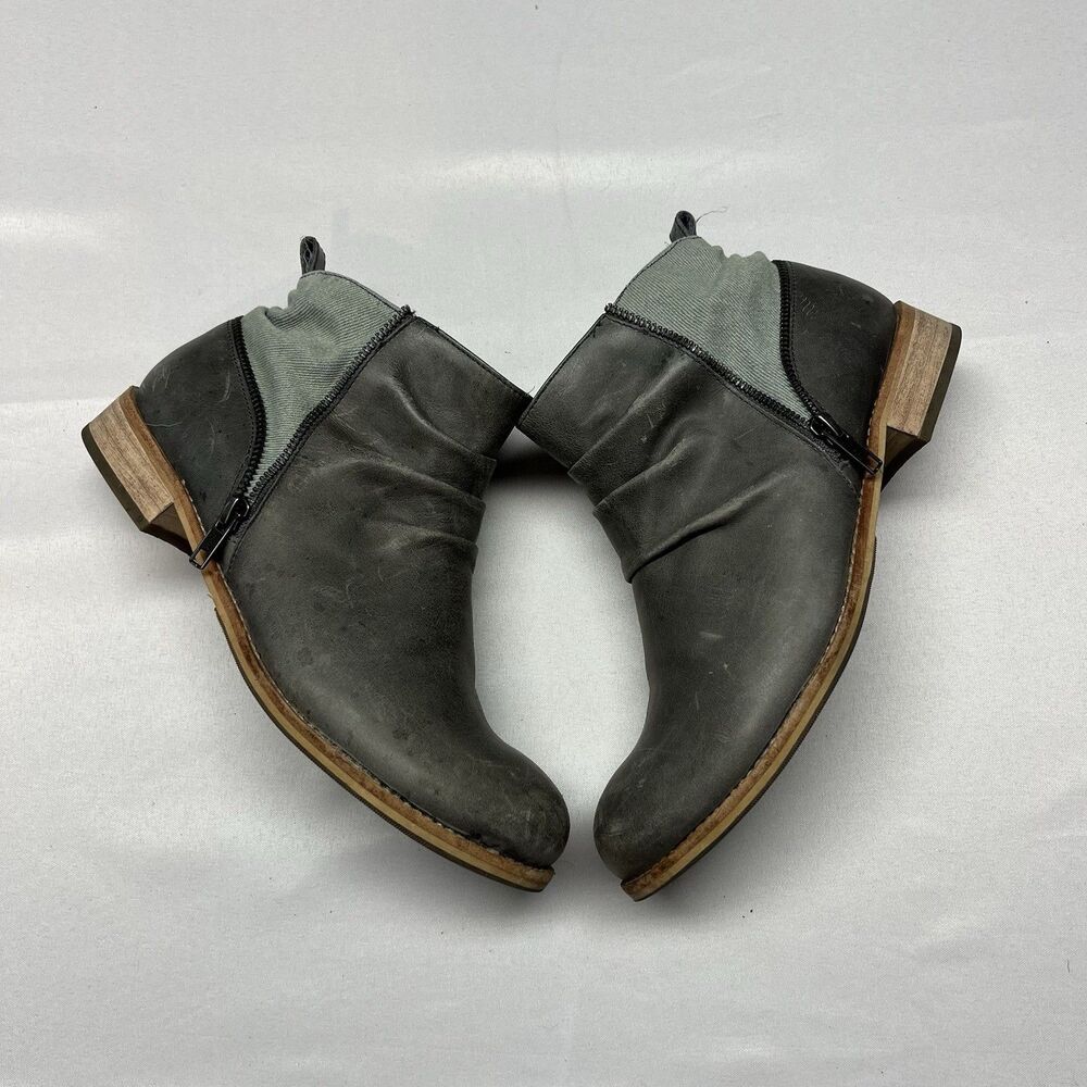 Caterpillar Kiley Slouch Work Ankle Bootie Boot Size 8 - Picture 3 of 10